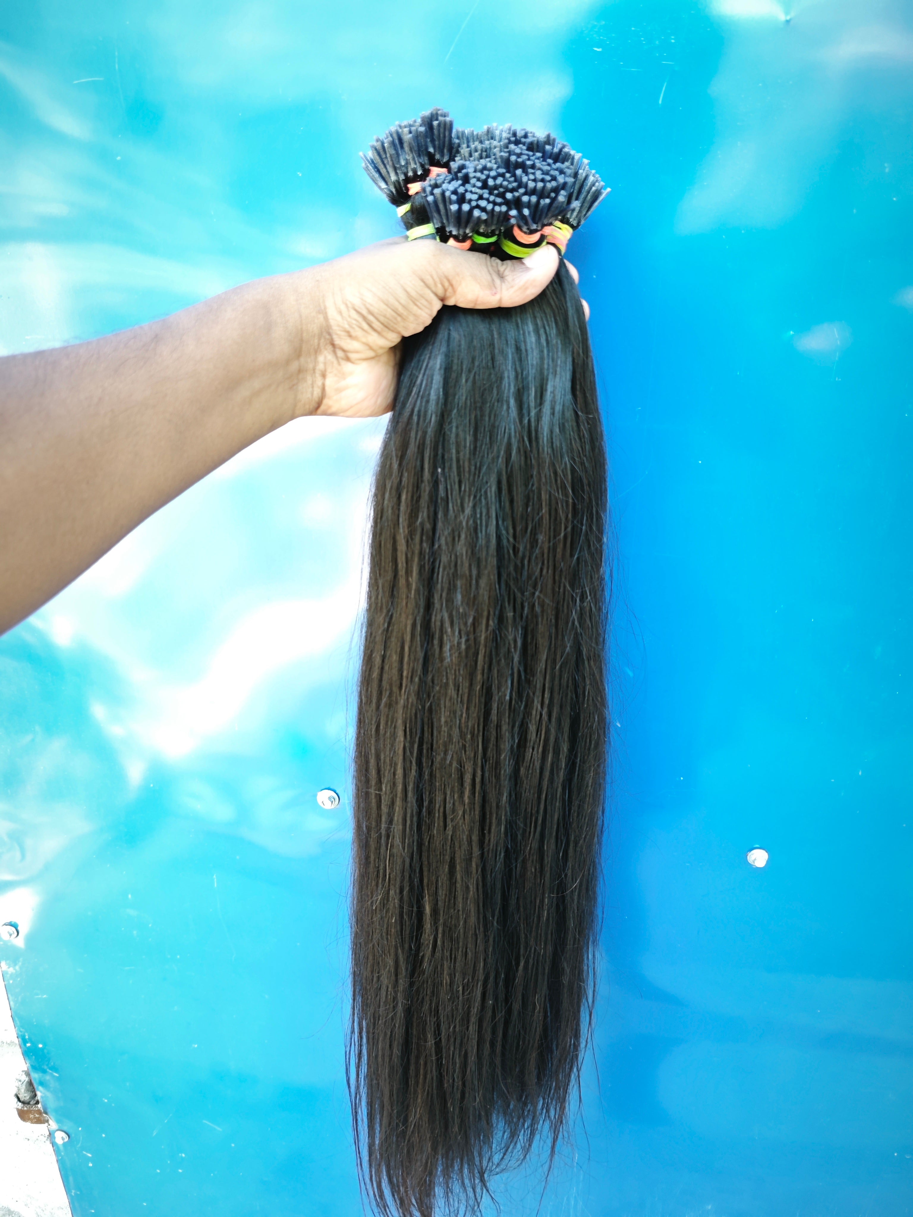 I-TIP HAIR EXTENSIONS 100 stand Real Human Hair