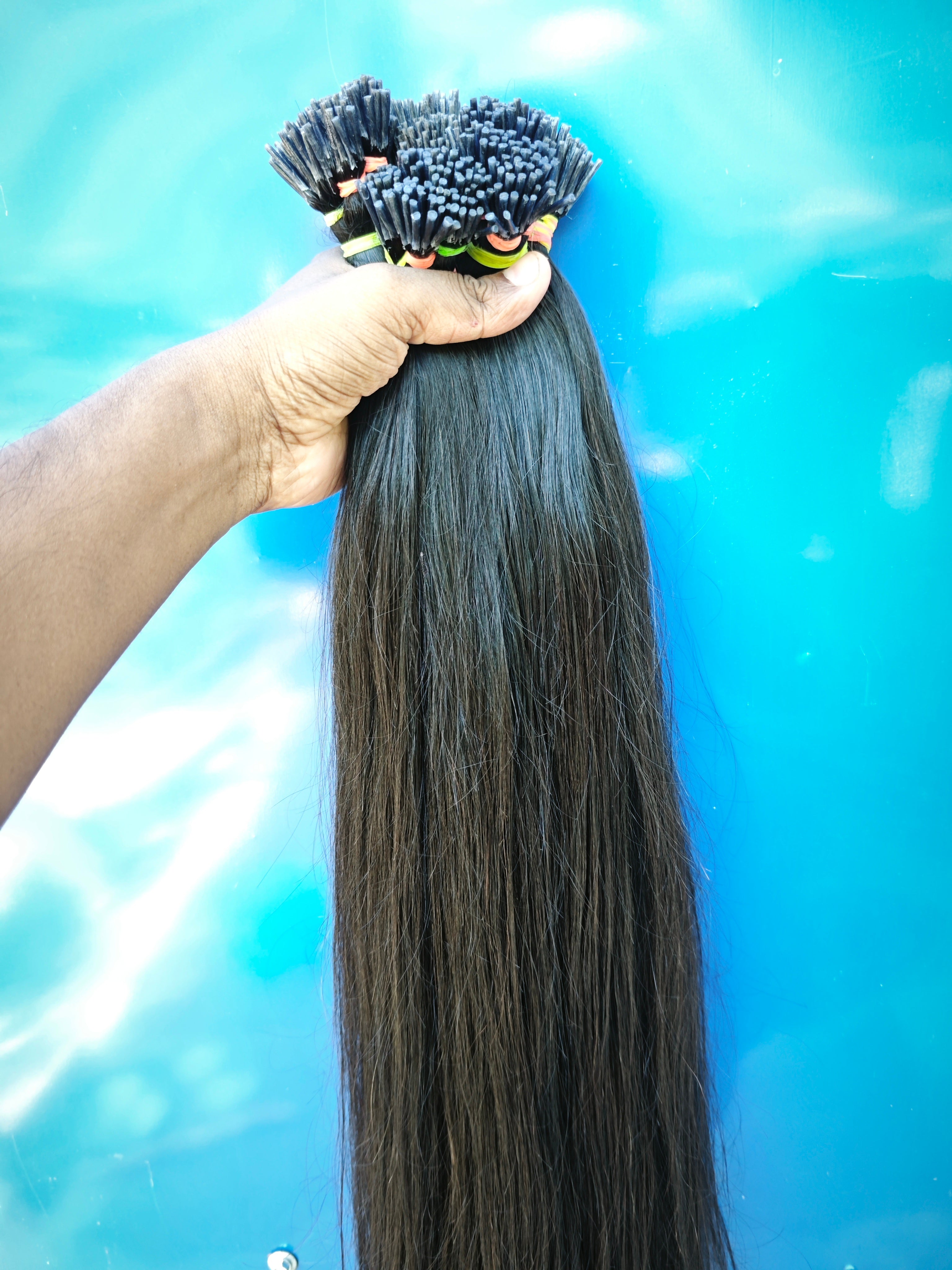 I-TIP HAIR EXTENSIONS 100 stand Real Human Hair