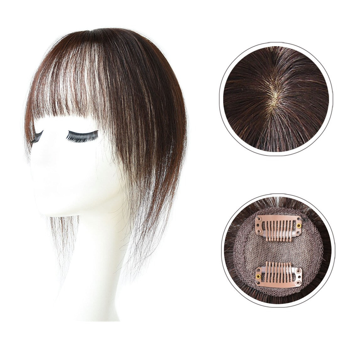 Round Hair Bangs