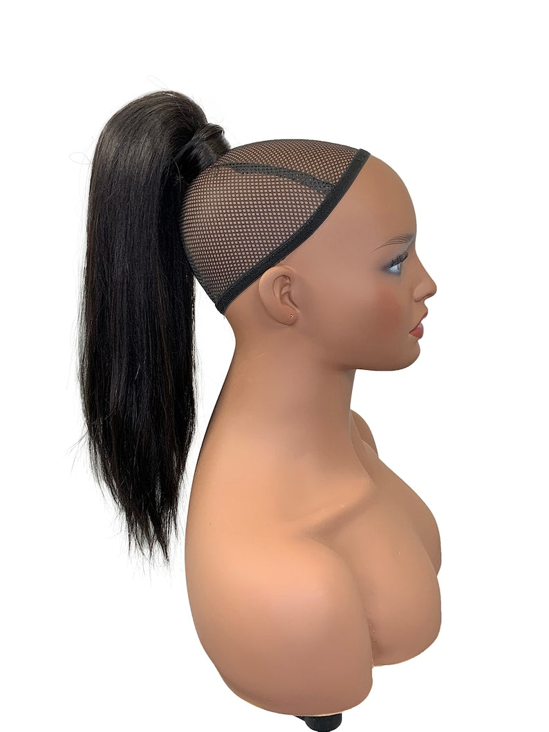 Ponytail Hair Extensions Real Human Hair