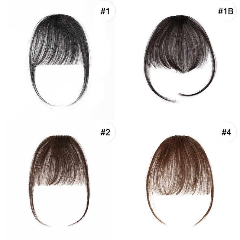 Clip In Bang Real Human Hair